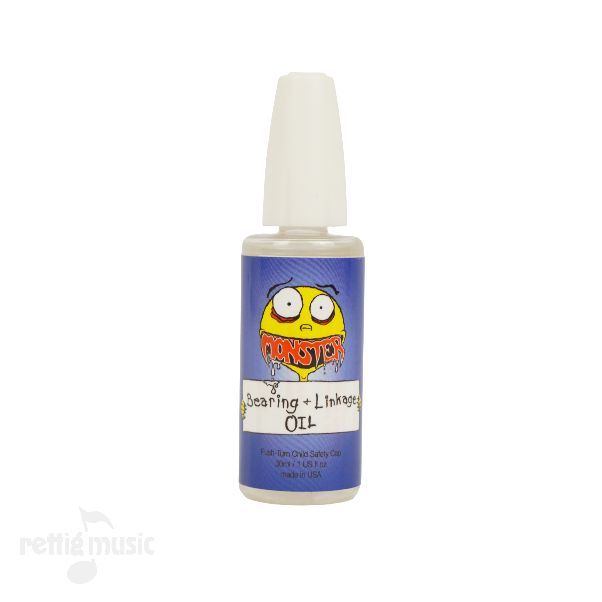 Bottle of Monster Bearing and Linkage Oil