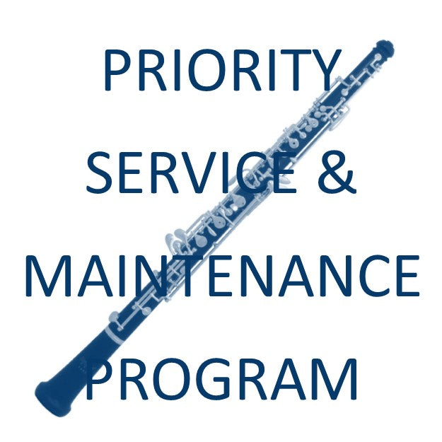 Priority Service/Maintenance Program for Student Oboes