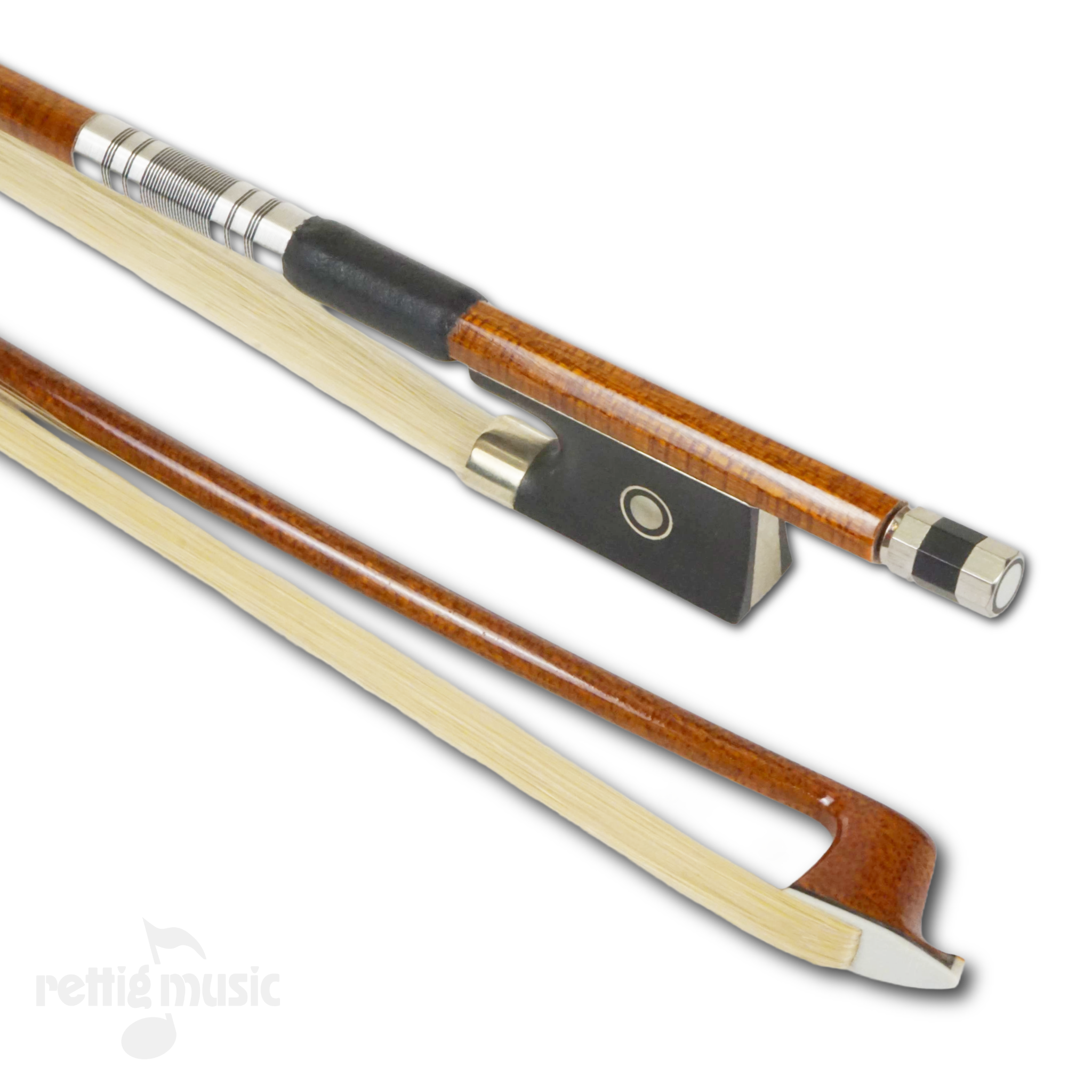 Pernambuco Wrapped Carbon Fiber Violin Bow