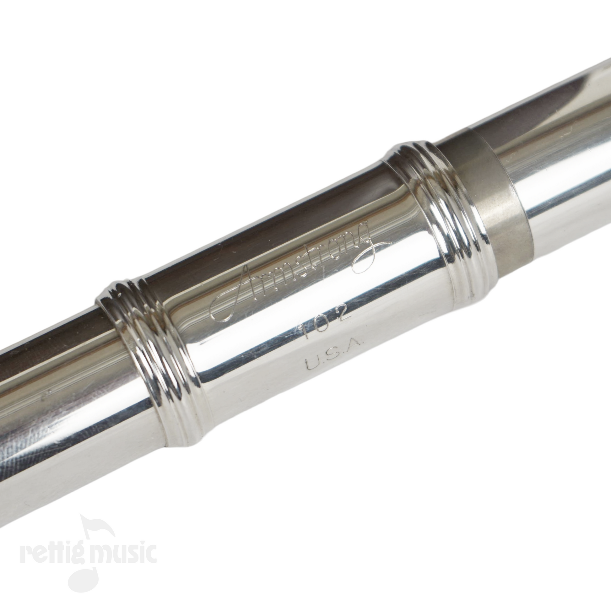 Close-up of Pre-Owned Armstrong 102 Flute