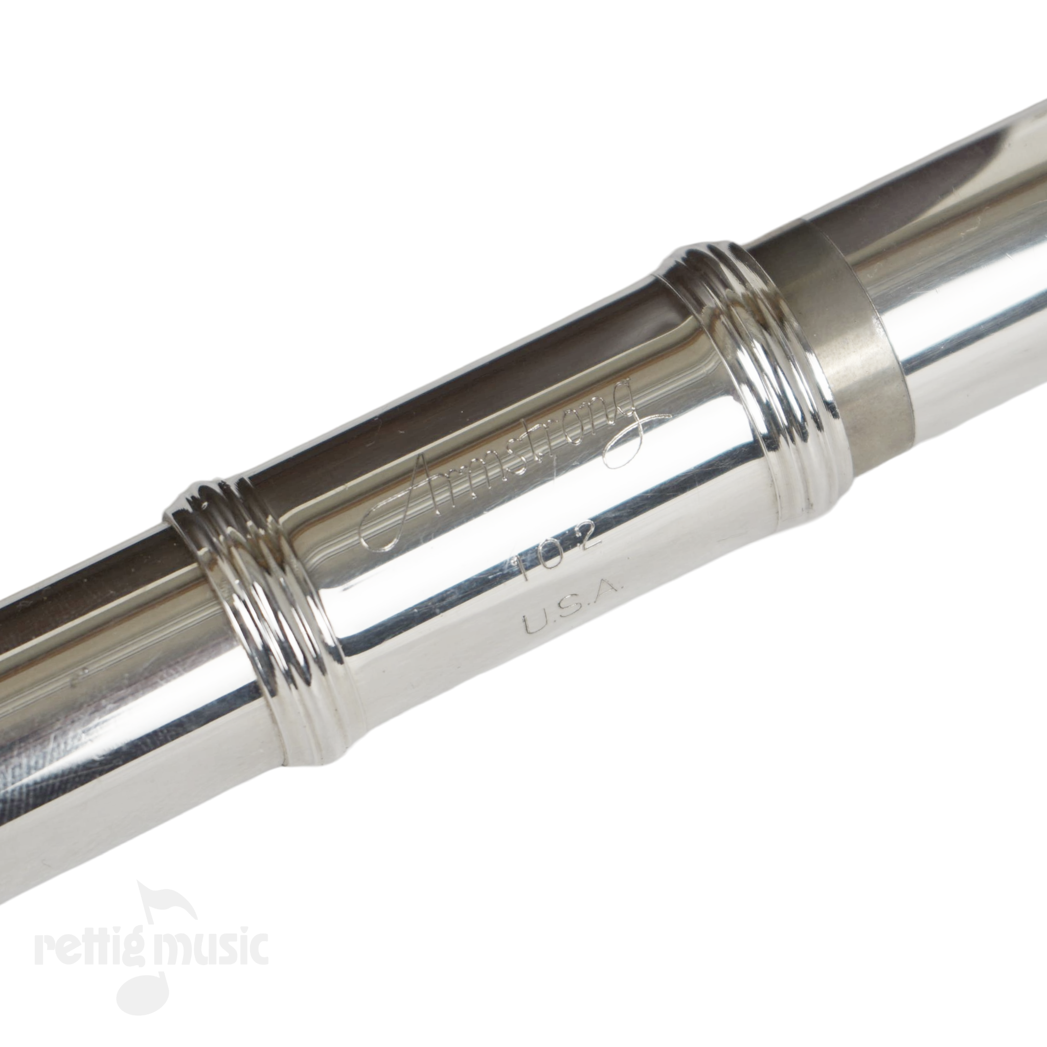 Close-up of Pre-Owned Armstrong 102 Flute