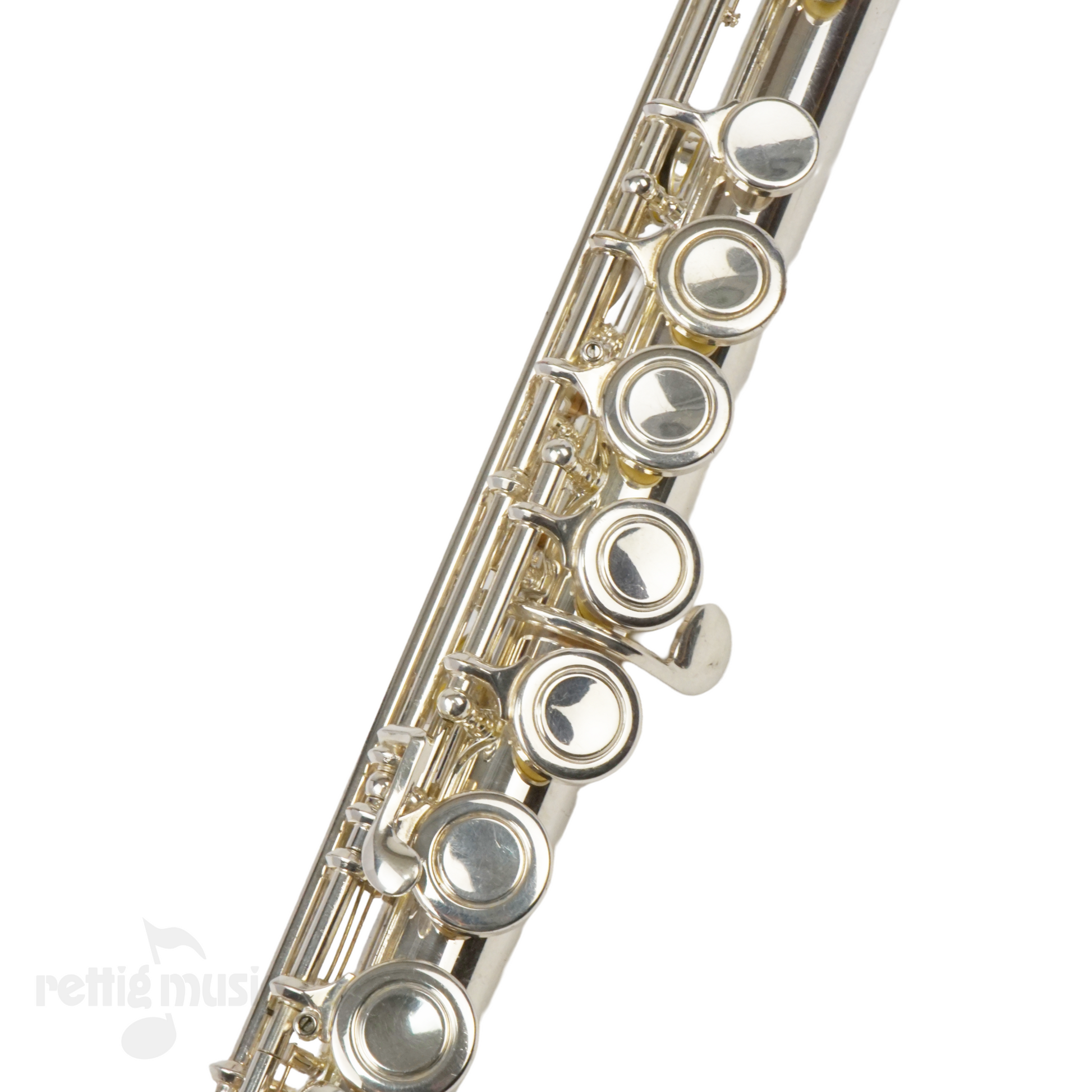 Closed-up of pre-Owned Gemeinhardt 72SP Flute