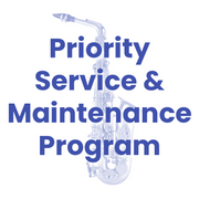 Priority Service & Maintenance Program for Student Alto Saxophones