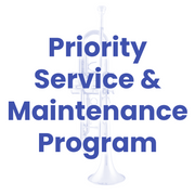 Priority Service and Maintenance Program for Student Trumpets