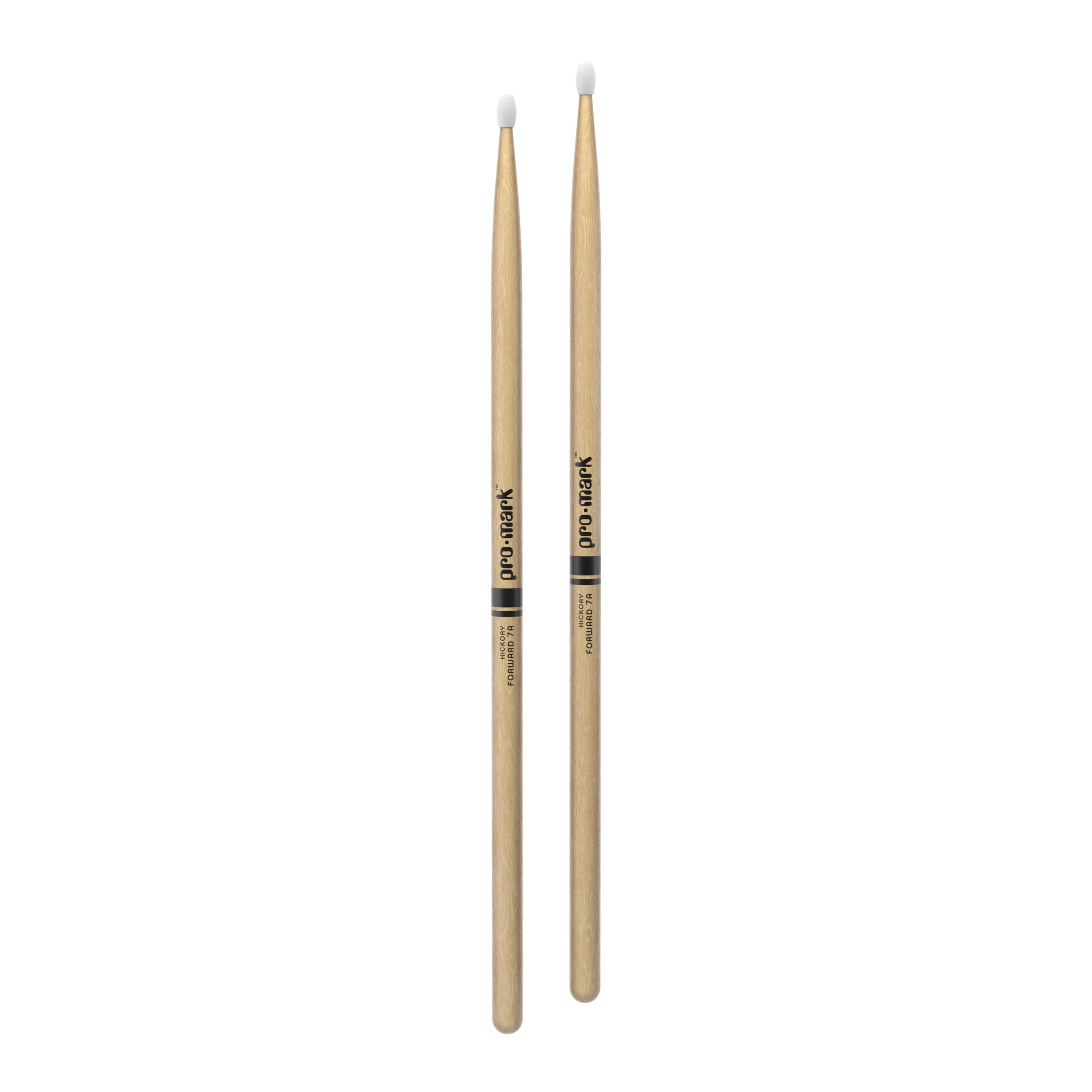 Promark TX7AN Hickory 7A Drumsticks - Nylon Tip
