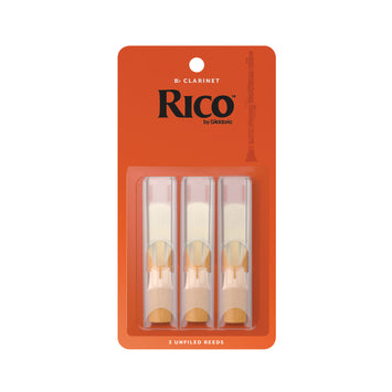 Rico Bb Clarinet Reeds - 3-Pack
