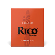 Rico Bb Clarinet Reeds - Box of 10 (Strength 3-3.5)