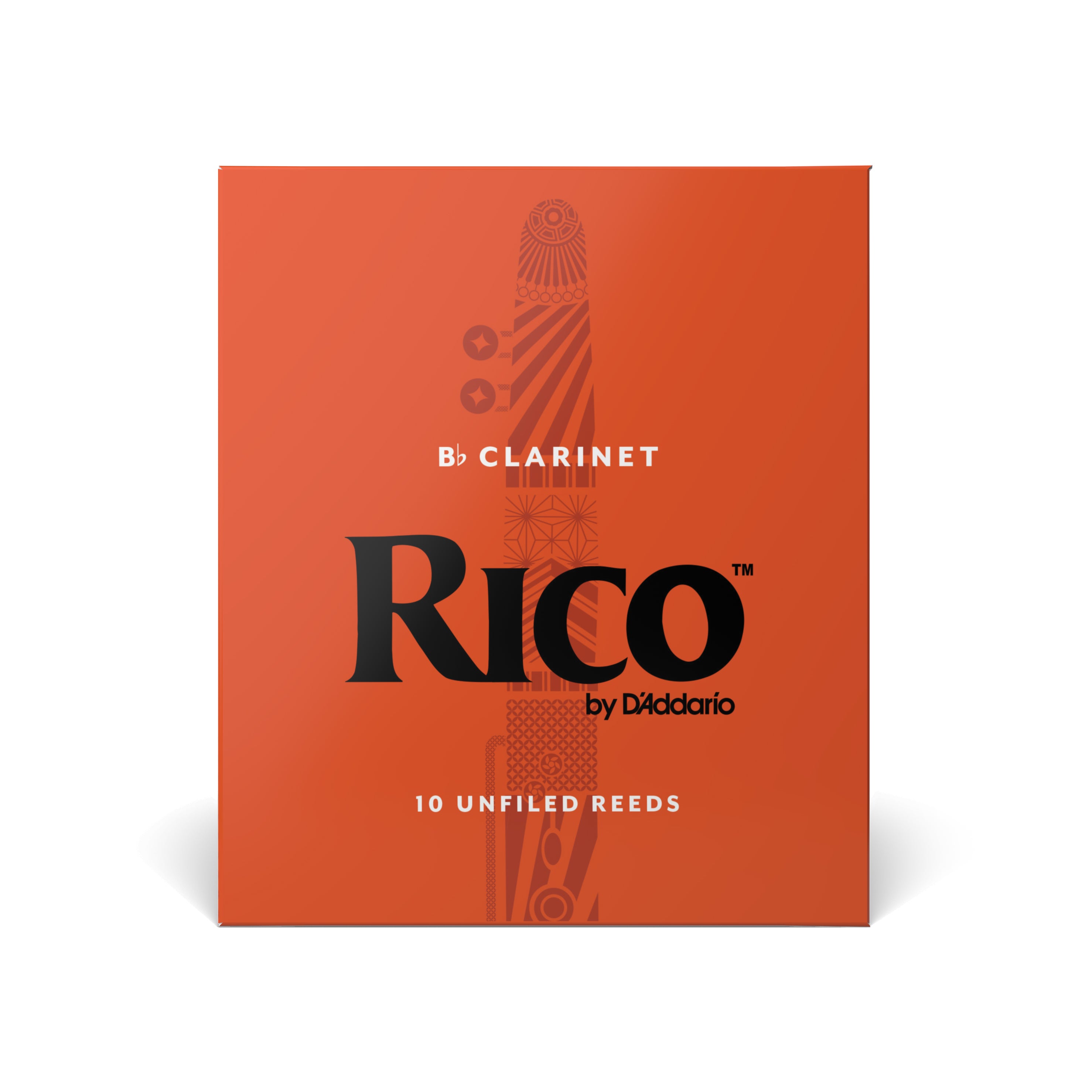 Rico Bb Clarinet Reeds - Box of 10 (Strength 3)