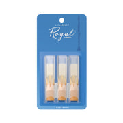 Rico Royal Bb Clarinet Reeds - 3-Pack (Strength 3)