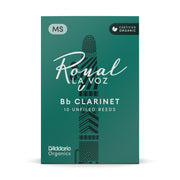 Royal La Voz Clarinet Reeds - Box of 10