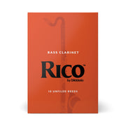 Rico Bass Clarinet Reeds - Box of 10 (Strength 2.5)