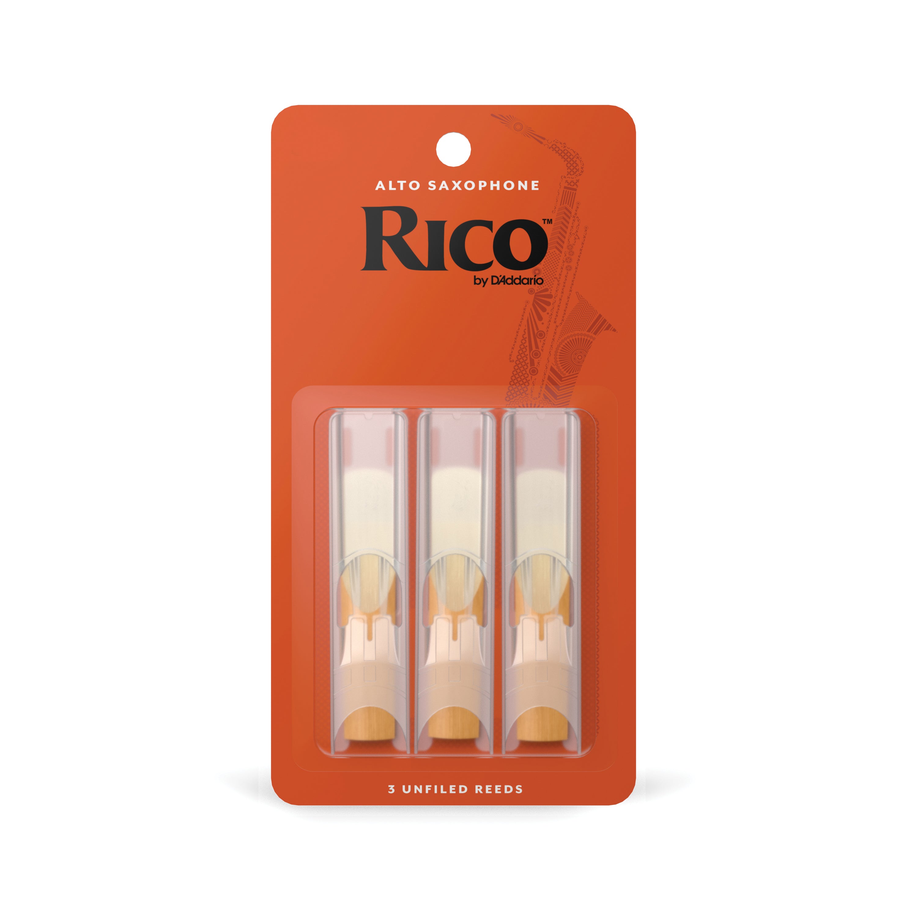 Rico Alto Saxophone Reeds - 3-Pack