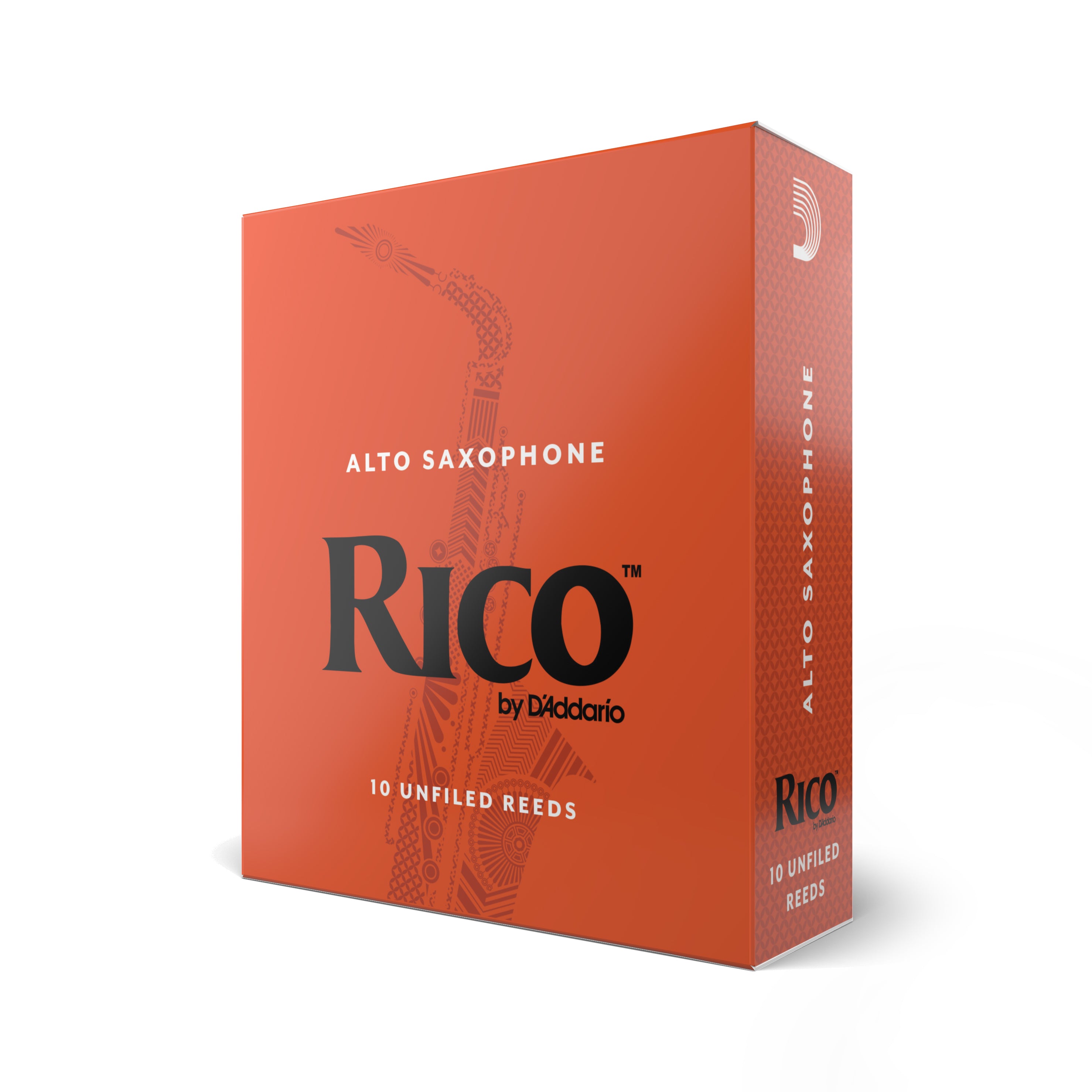 Rico Alto Saxophone Reeds - Box of 10 (Strength 3)