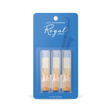Rico Royal Alto Saxophone Reeds - 3-Pack