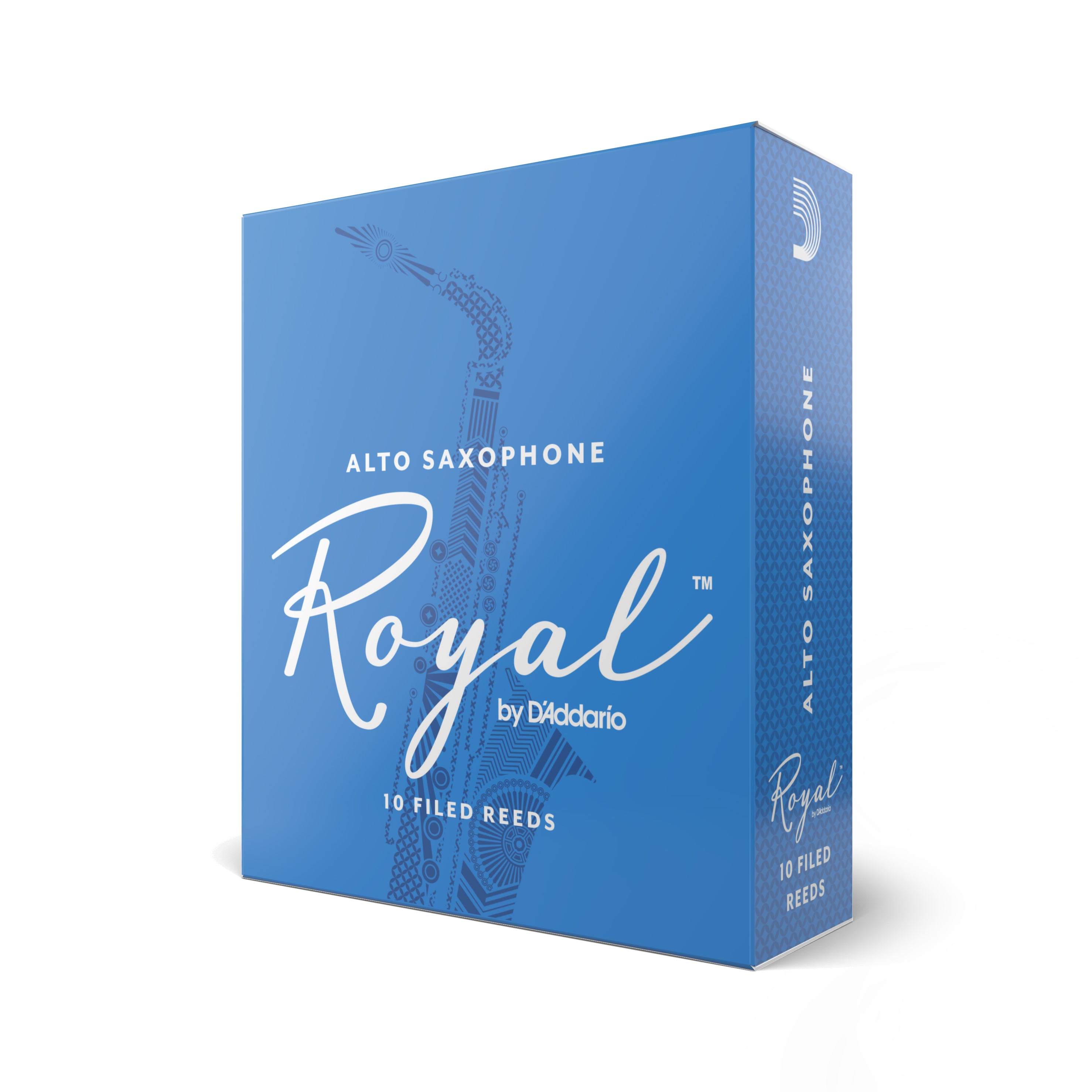 Rico Royal Alto Saxophone Reeds - Box of 10 (Strength 2.5)