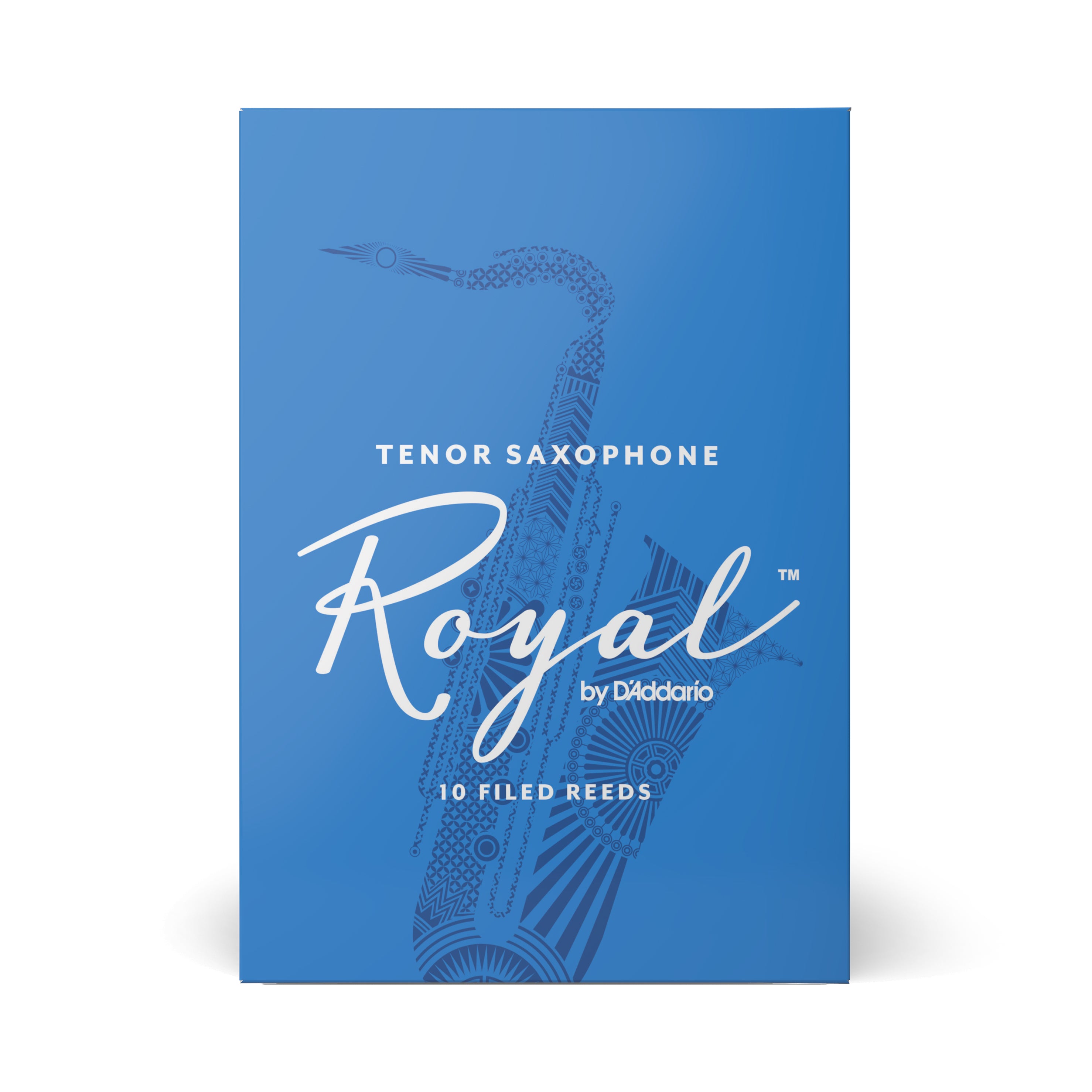 Rico Royal Tenor Saxophone Reeds - Box of 10 (Strength 3)