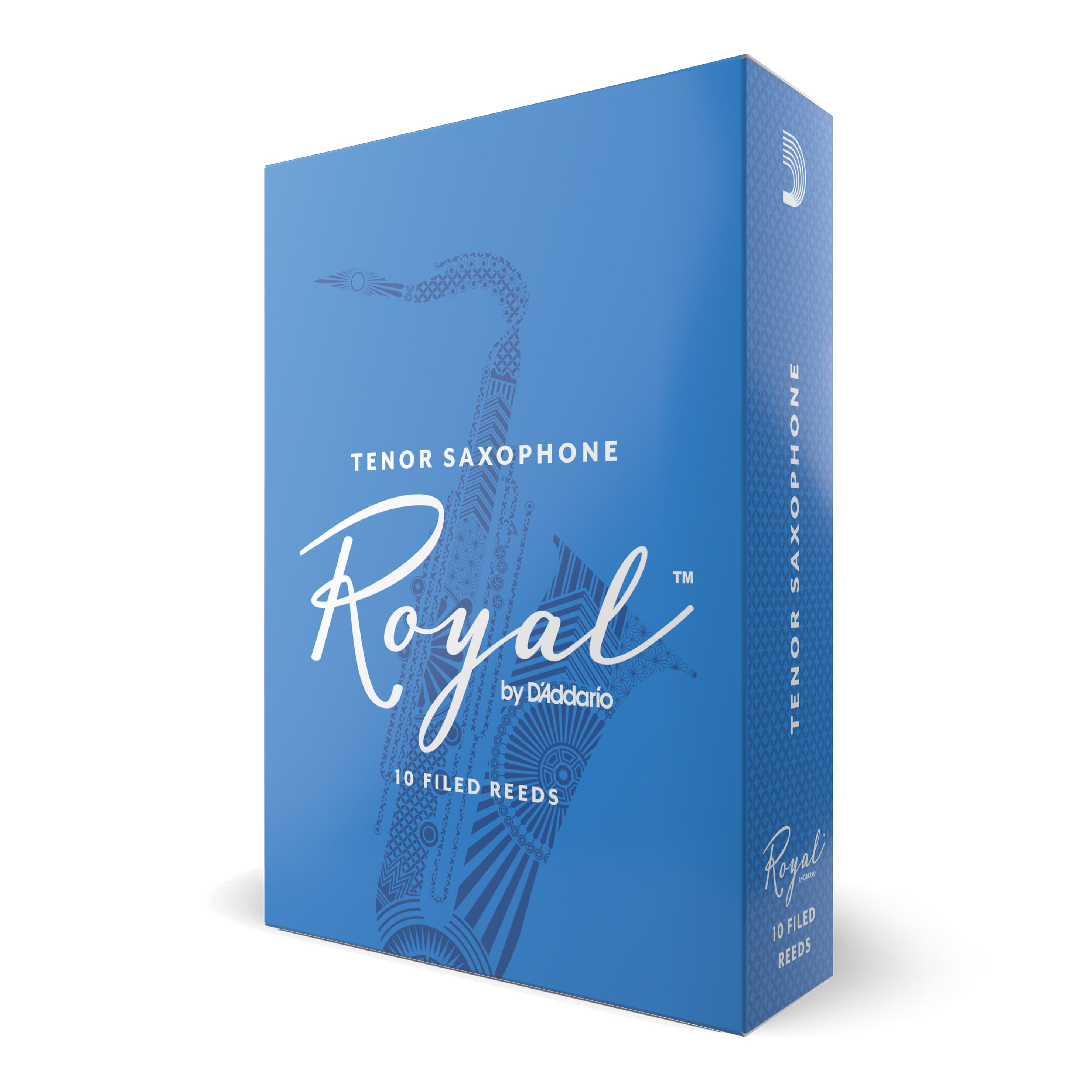 Rico Royal Tenor Saxophone Reeds - Box of 10 (Strength 3-3.5)