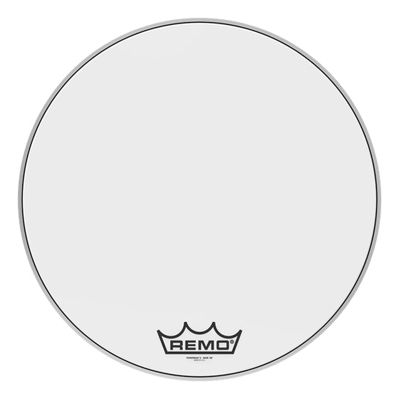 Remo Powermax Ultra White Marching Bass Drumhead