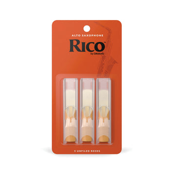 Rico Alto Saxophone Reeds - 3-Pack