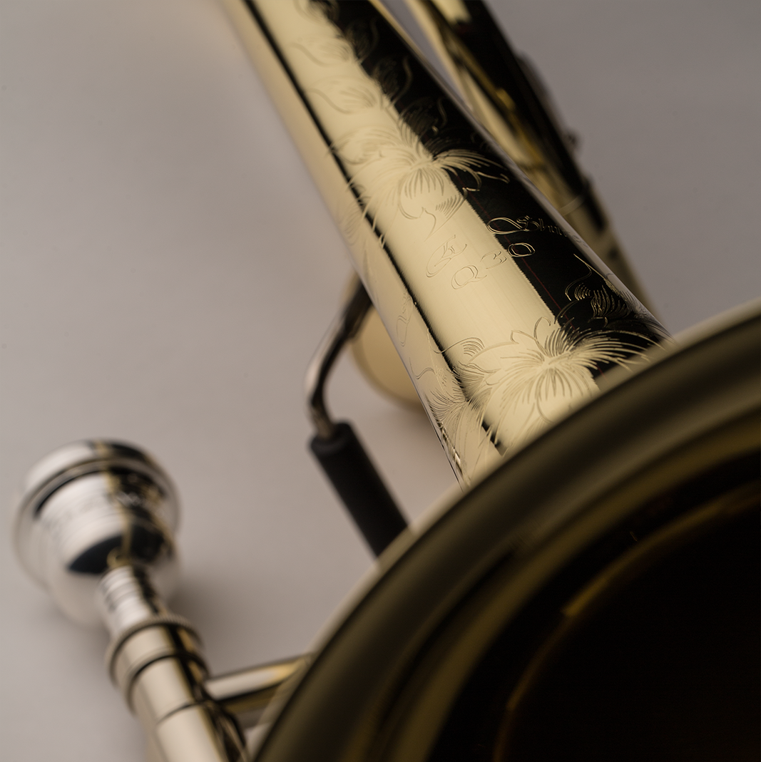 S.E. Shires Q Series TBQ30YA Trombone - Yellow Brass Bell, Axial Flow Valve