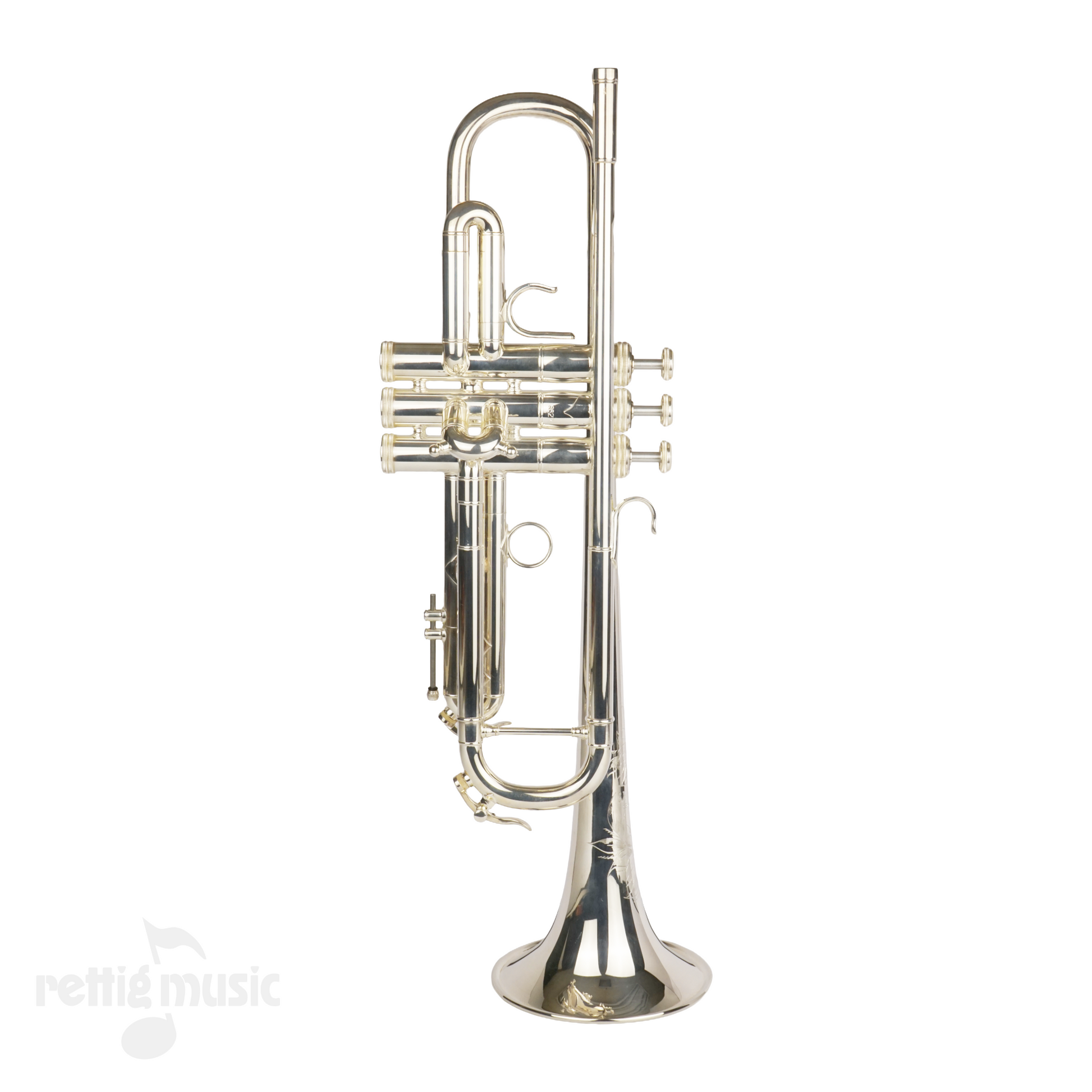 S.E. Shires TRCVP Silver Plated Trumpet