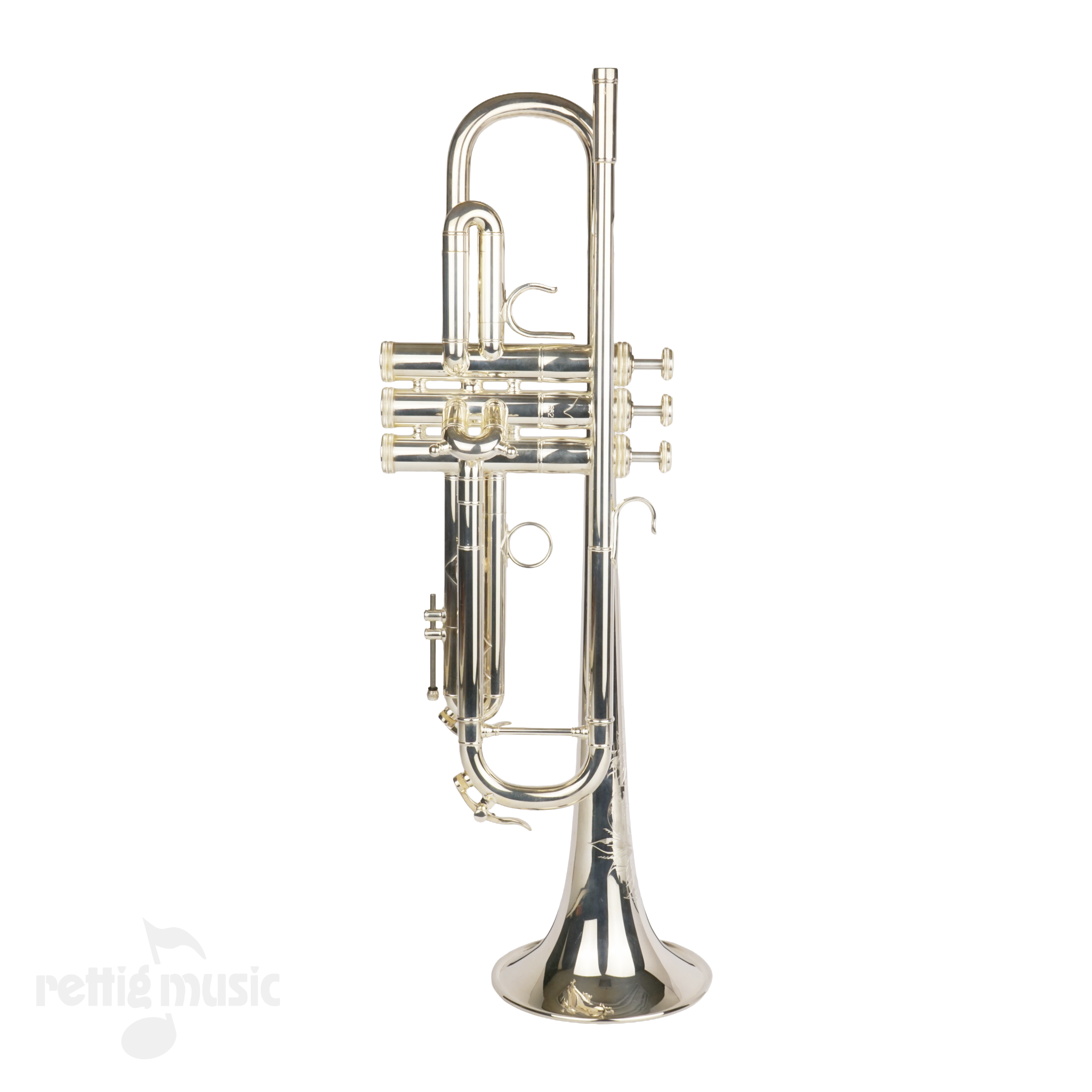 S.E. Shires TRCVP Silver Plated Trumpet