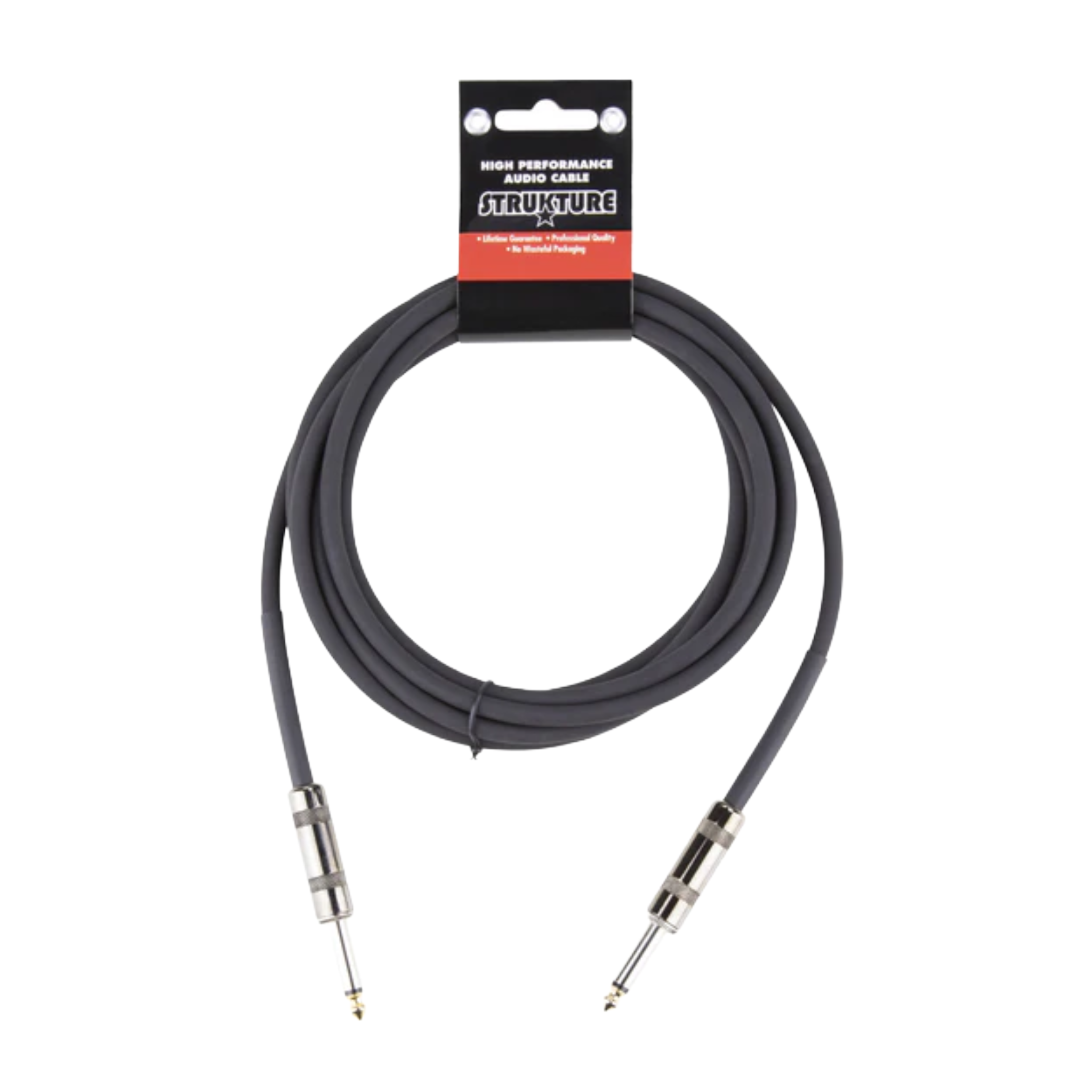 Strukture Instrument Cable - 10' - Rubber