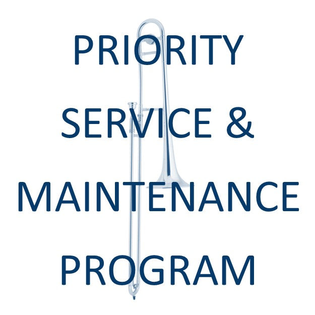 Priority Service/Maintenance Program for Student Trombones
