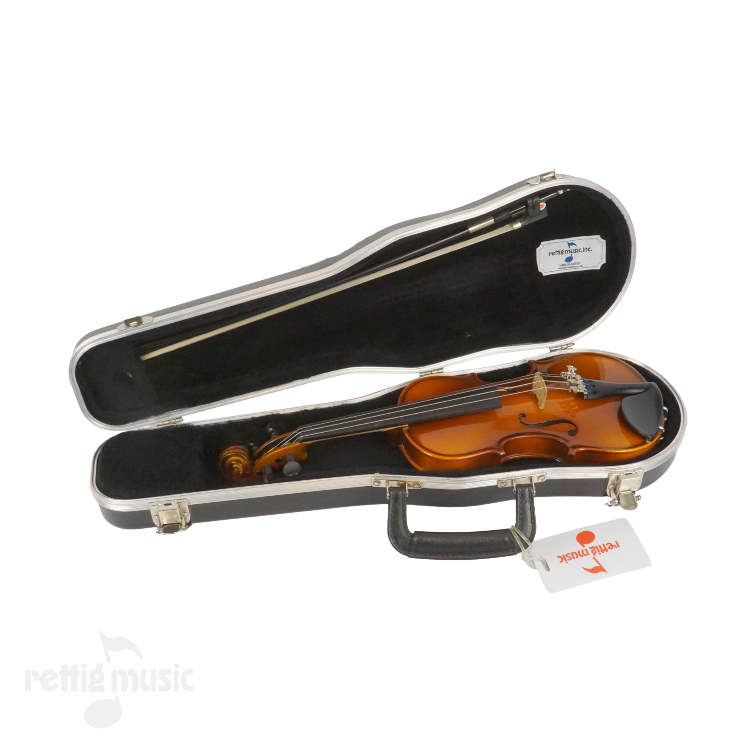 Pre-Owned Eight-Size Lewis Student Violin with Case and Bow