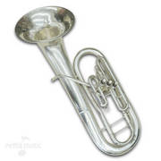 Vintage Satin Silver King Baritone