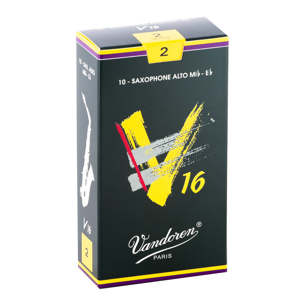 Vandoren V16 Alto Saxophone Reeds - Box of 10