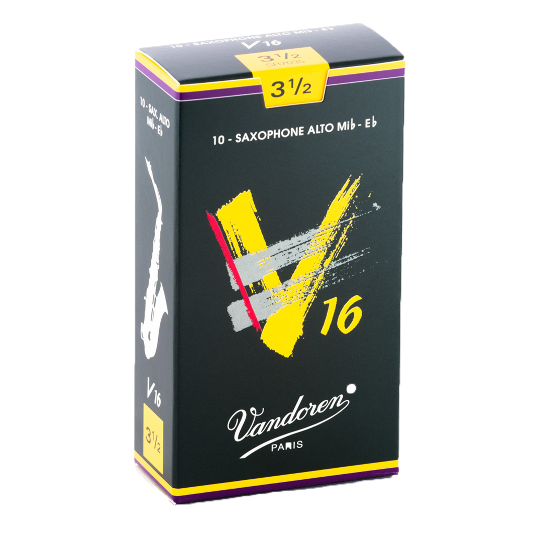 Vandoren V16 Alto Saxophone Reeds - Box of 10