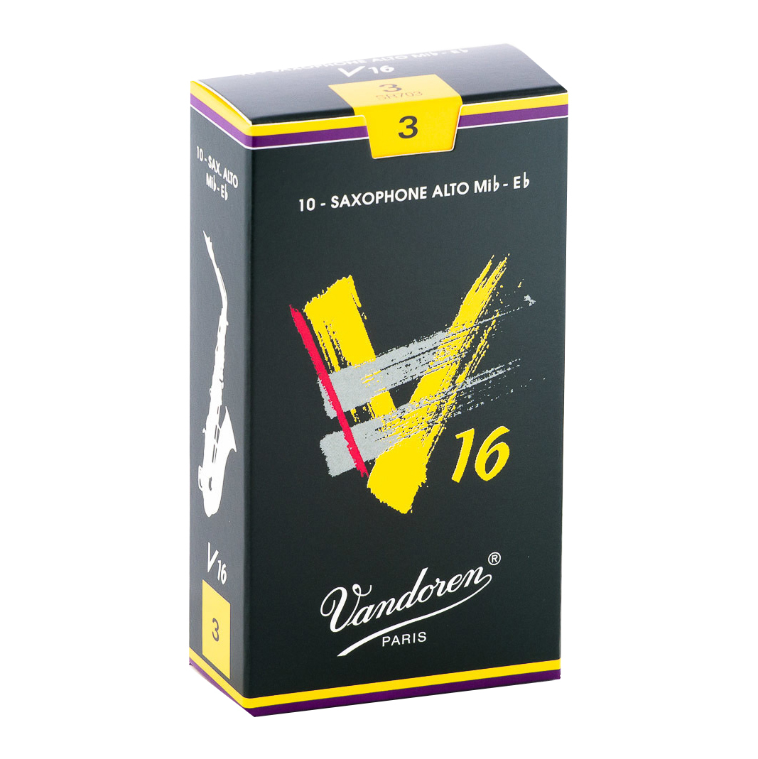 Vandoren V16 Alto Saxophone Reeds - Box of 10