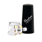Vandoren Optimum Clarinet Ligature and Cap - Silver Plated