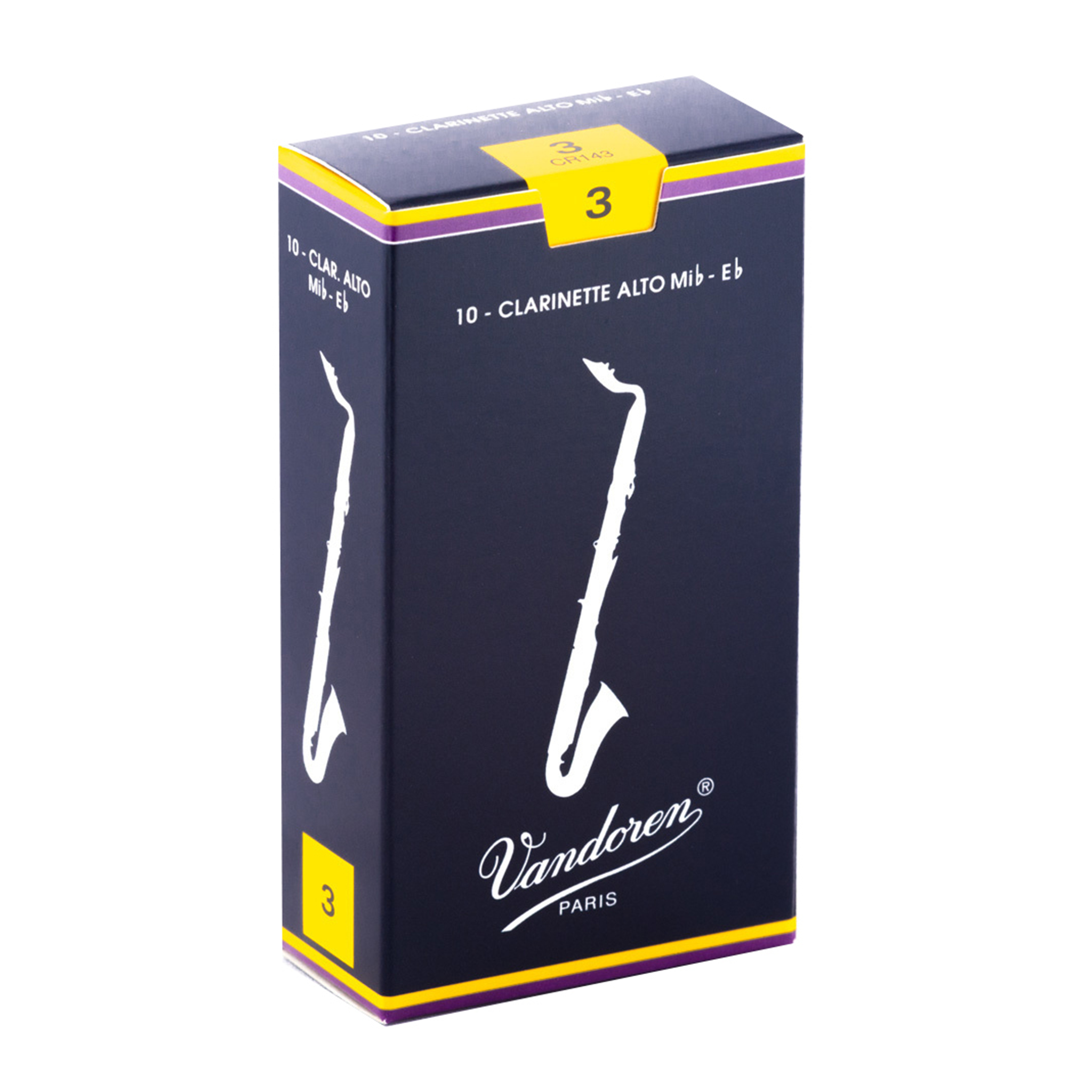 Vandoren Traditional Alto Clarinet Reeds - Box of 10