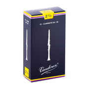 Vandoren Bb Clarinet Reed Box Sizes 2-2.5
