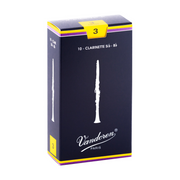 Vandoren Traditional Bb Clarinet Reeds - Box of 10 (Strength 2.5-3)