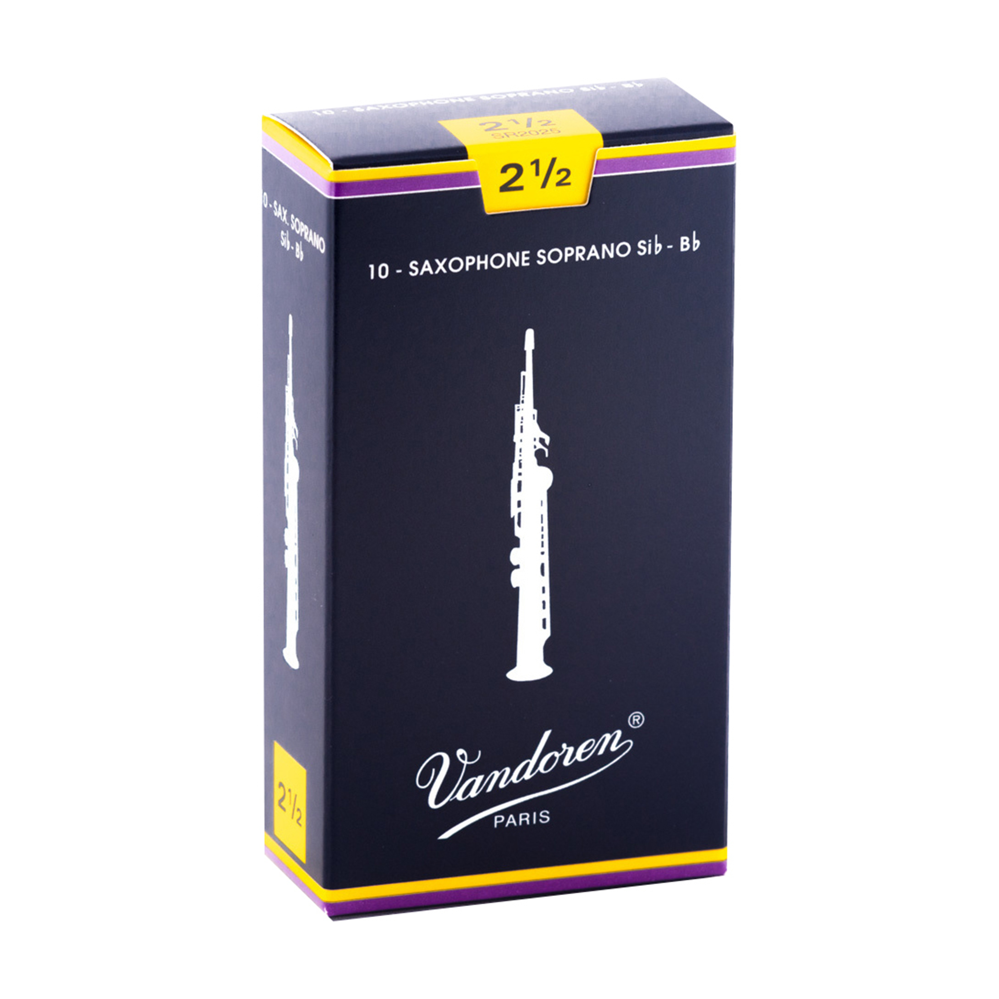 Vandoren Traditional Soprano Saxophone Reeds - Box of 10