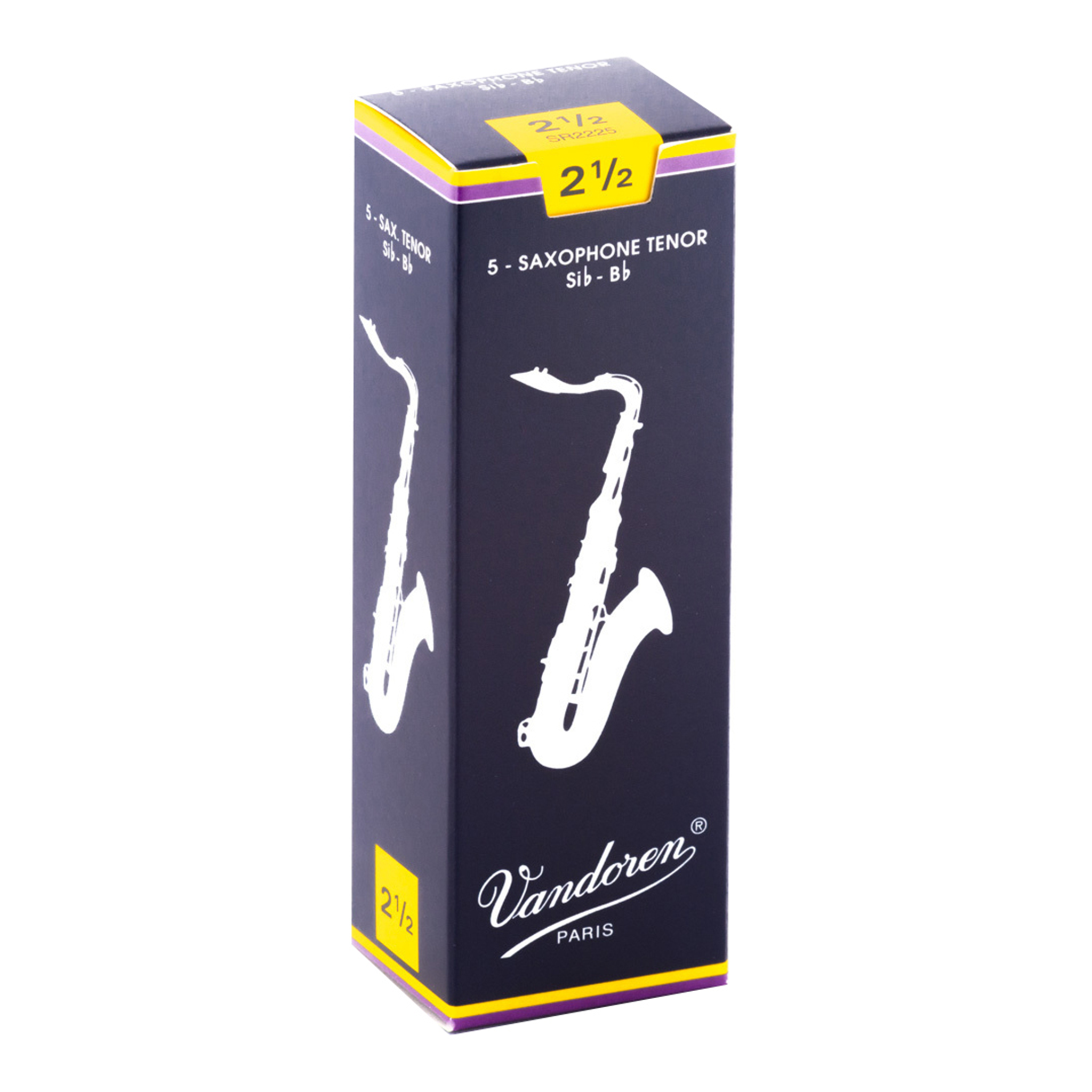 Vandoren Traditional Tenor Saxophone Reeds - Box of 5