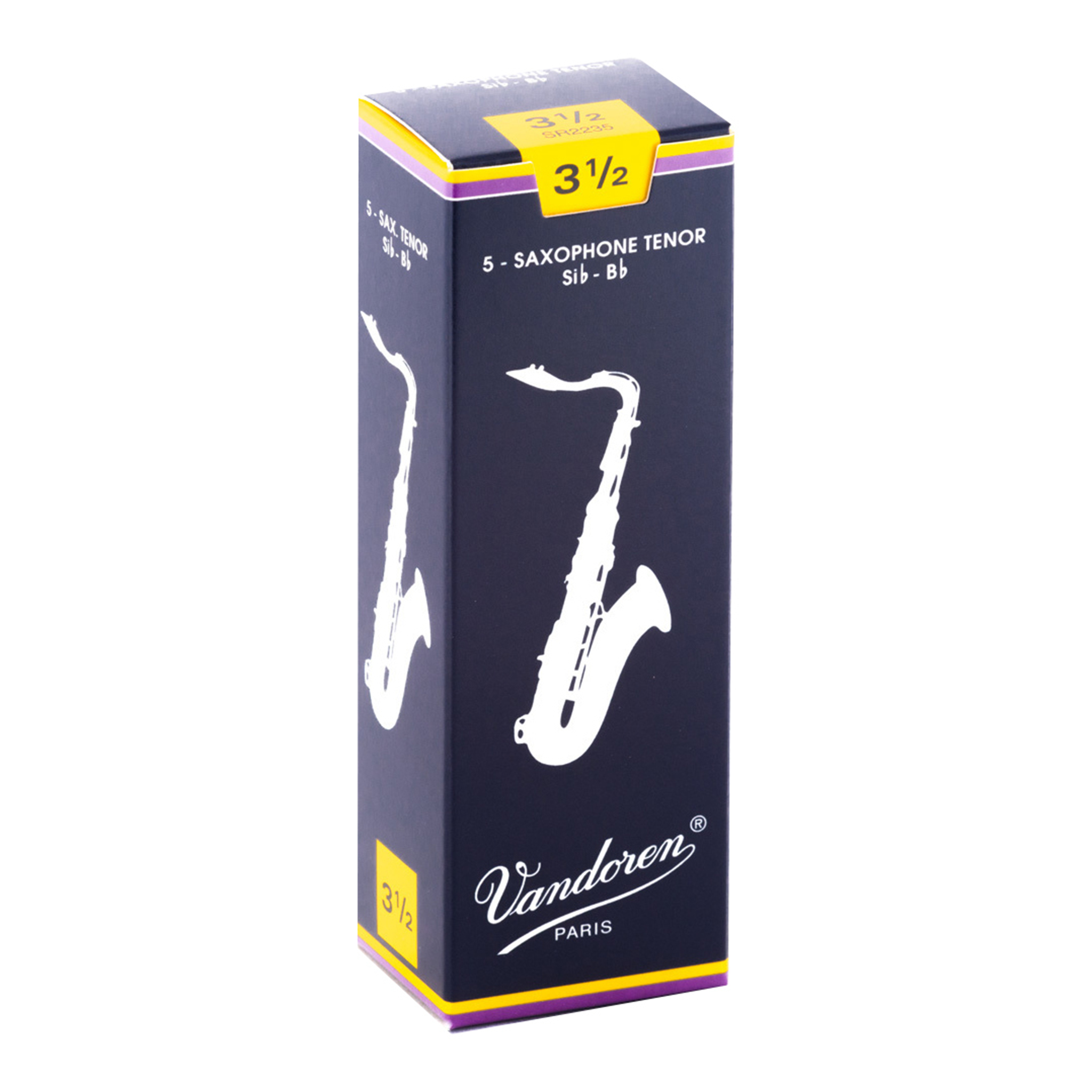 Vandoren Traditional Tenor Saxophone Reeds - Box of 5