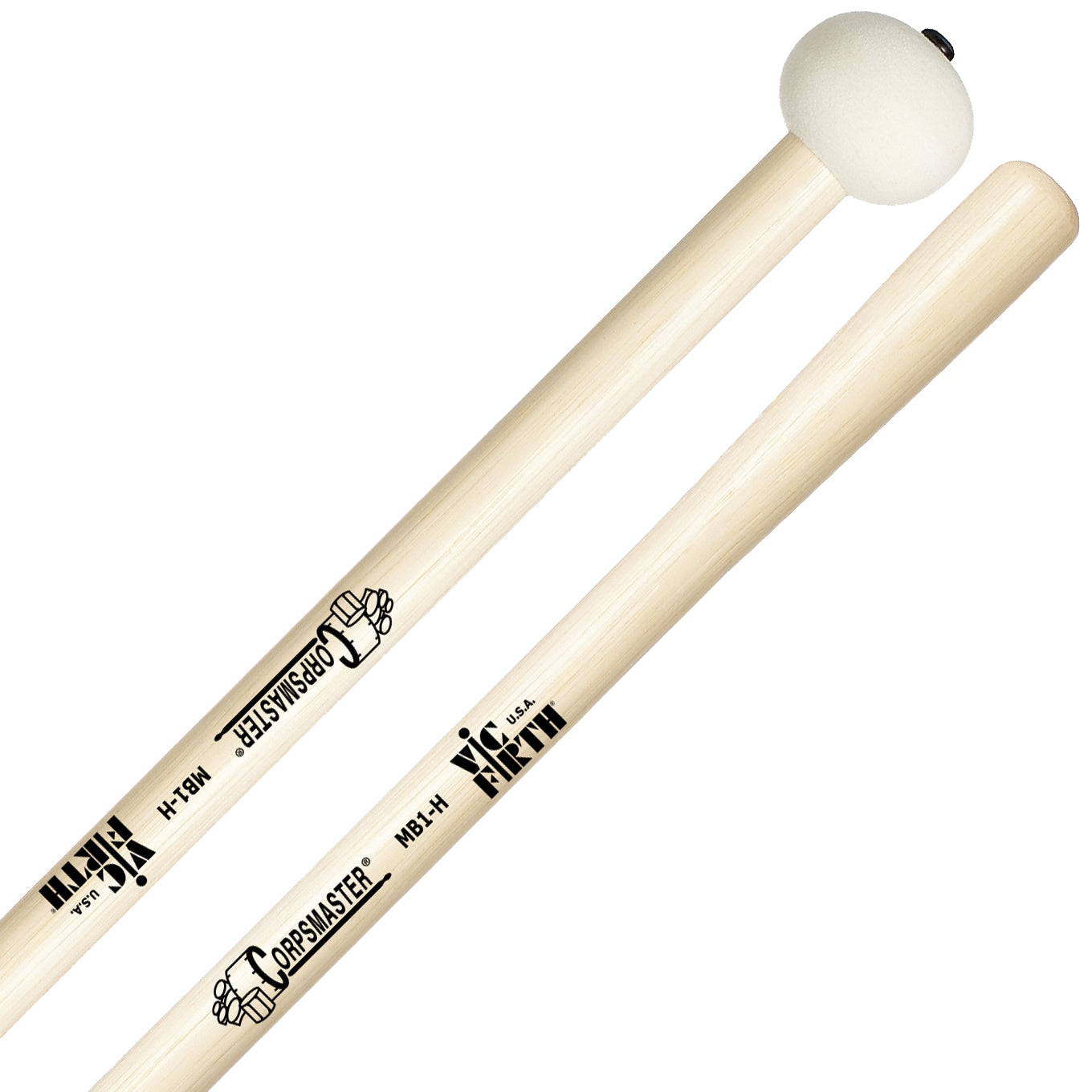 Vic Firth MB1H Marching Bass Drum Mallets