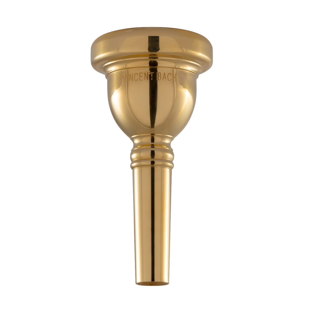 Bach Trombone/Baritone Small Shank Mouthpiece - Gold-Plated