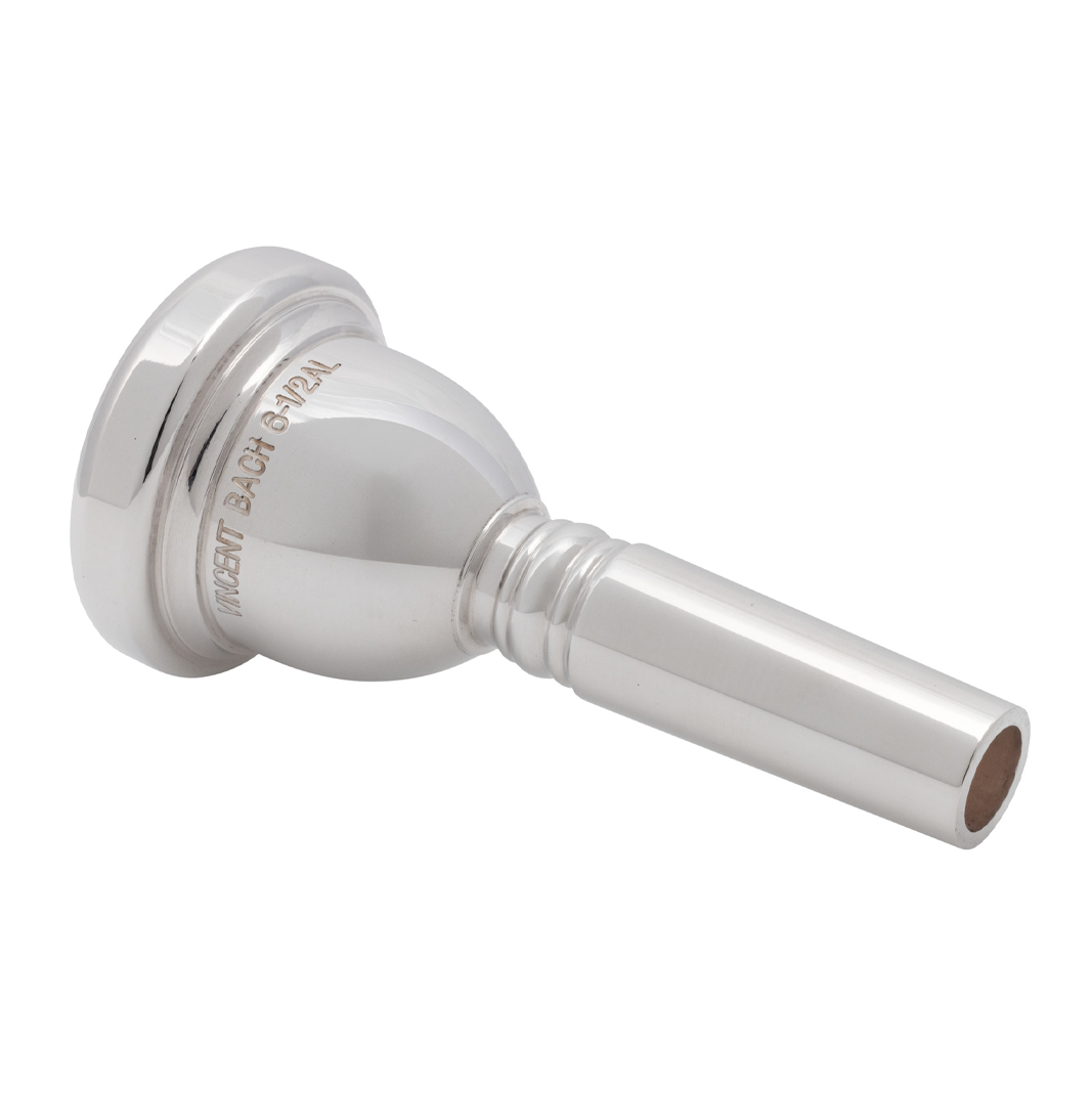Bach Trombone/Baritone Large Shank Mouthpiece - Silver-Plated (Size 5G)