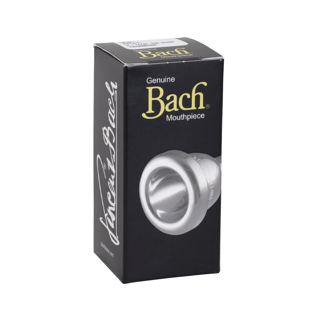Bach Trombone/Baritone Small Shank Mouthpiece - Silver-Plated (Size 6.5AL)