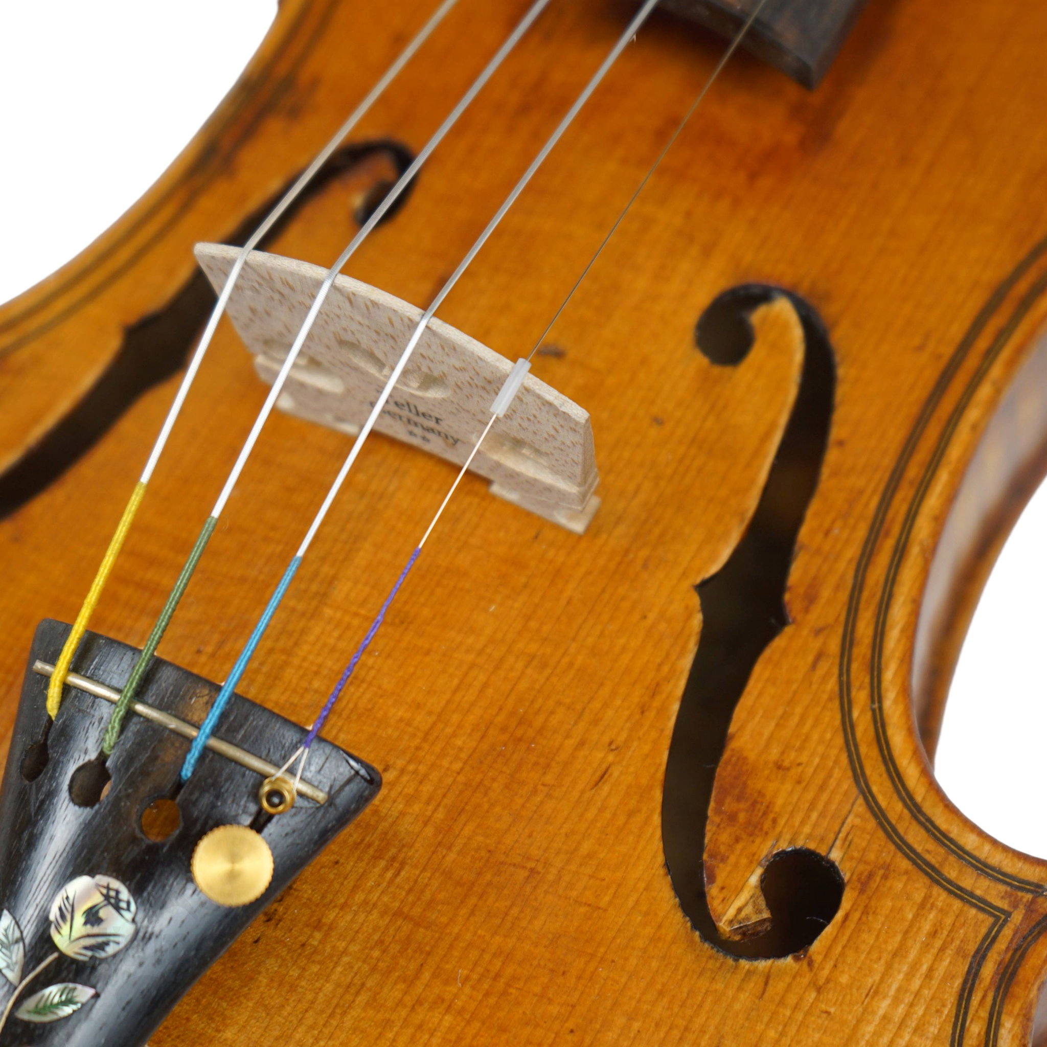 Close-up of Vintage Violin