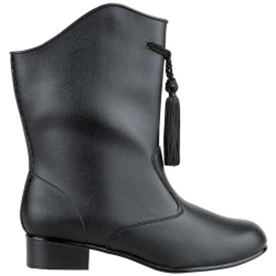 Vinyl Boot - Black
