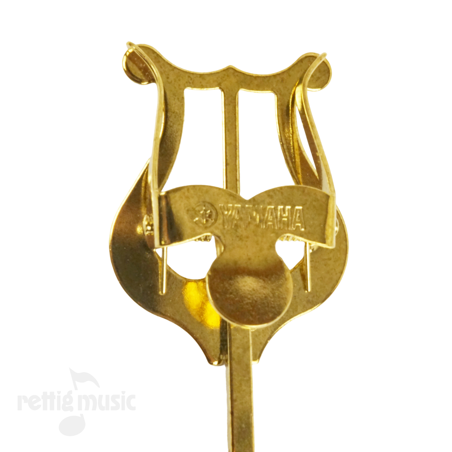 Close-up of Yamaha Saxophone Lyre